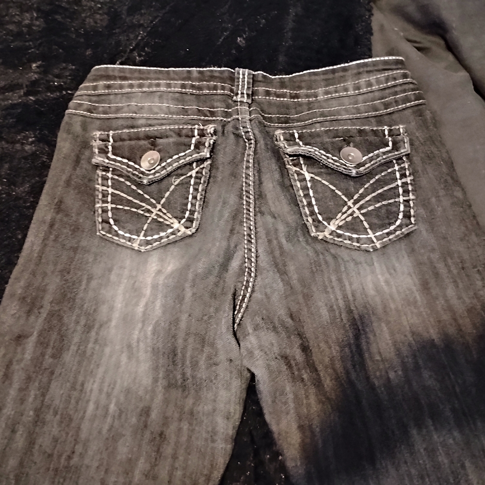 Classic Black Boot Cut Jeans for Women